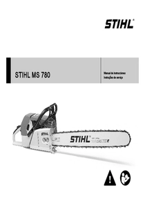 Motosierra Stihl MS780 - Manual