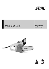 Motosierra Eléctrica Stihl MSE 141 C-Q - Manual