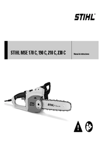 Motosierra Eléctrica Stihl MSE 170 C-BQ - Manual