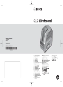 Nivel Láser BOSCH GLL 2-10 - Manual de Usuario