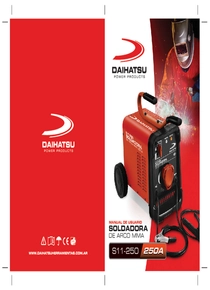 Soldadora Daihatsu S11-250 - Manual