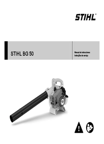 Sopladora Stihl BG50 - Manual