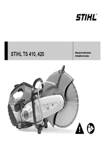 Tronzadora Stihl TS420 - Manual