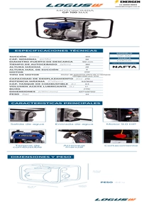 Motobomba Nafta Logus GP100 Max - PDF